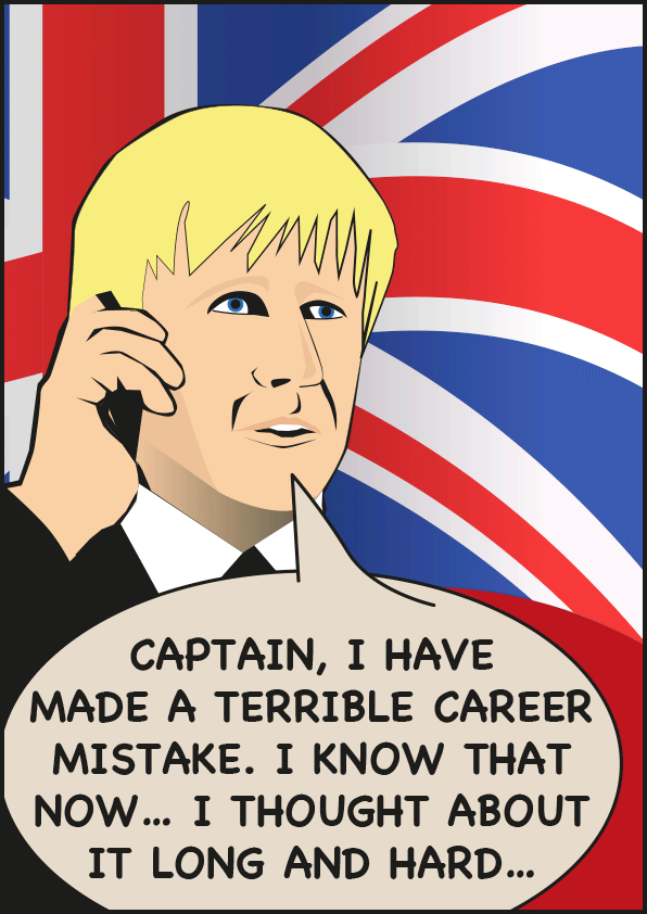 Captain Euro TALKS BREXIT with Boris  Johnson