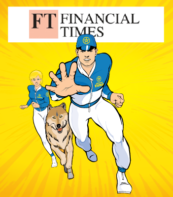 Captain Euro Featured in the Financial Times